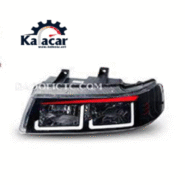 چراغ جلو سمند طرح کادری قرمز